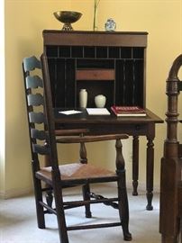 Mahogany Plantation desk  is the perfect work space 
