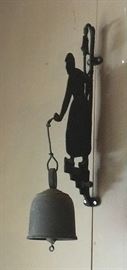 Large cast iron bell