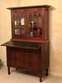 leather top secretary