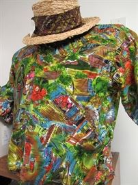 Vintage men's shirts and hats