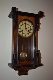 Antique Victorian Wall Clock