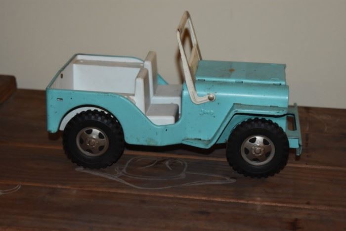 Vintage Toy Jeep