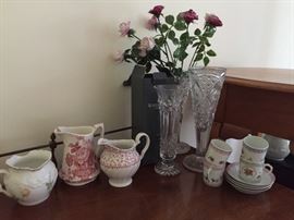 China and Glassware.