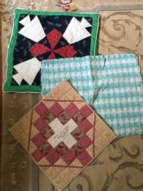Quilted Wall Hangings.