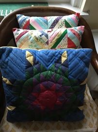 Quilted Pillows.
