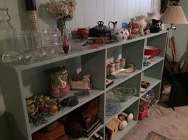 Vintage Pottery and Glassware.
