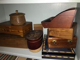 Wooden Boxes.