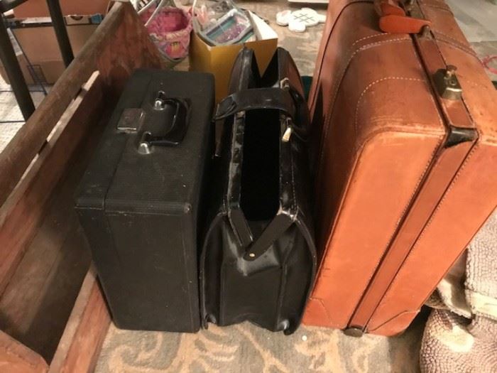 Vintage Luggage.