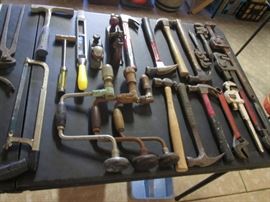 Variety of Hand Tools
