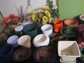 Vases, Pots & Florals