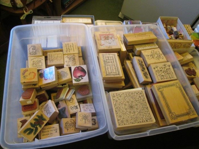 Wooden Stamps, come and get them!!!