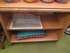 2-Shelf Rolling Cart