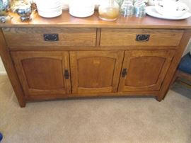 Timberline Buffet, 2-Drawers and Lower Storage by American Home Furnishings, 56" X 18"