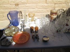 Candlesticks, Stem Ware, Vases, Salts/Peppers