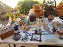 Birdhouses and other Yard Decor