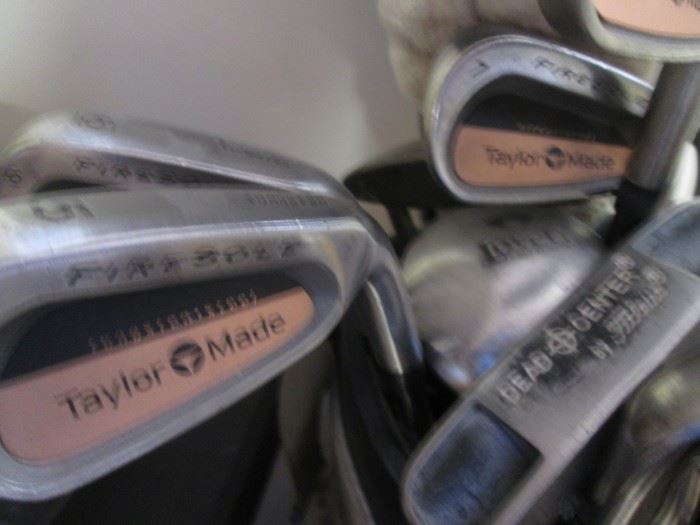 Taylor Made Gold Club Plus Miscellaneous Clubs