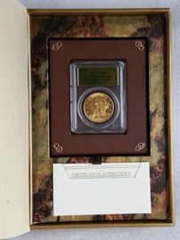 SS Central America Shipwreck 1857 S $20 Double Eagle Gold Coin (PCGS AU58)
