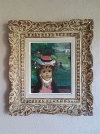 Original Jean Calogero Oil on Canvas

