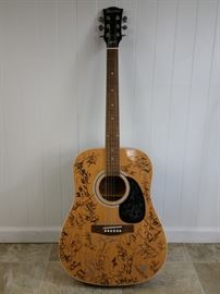 Grand Ole Opry Displayed Autographed Country Music Gibson Guitar
