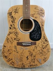Grand Ole Opry Displayed Autographed Country Music Gibson Guitar
