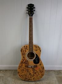 Grand Ole Opry Displayed Autographed Country Music Gibson Guitar

