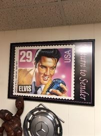 Great addition to your Elvis wall collection.