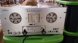 Great Pioneer RT 707 reel to reel the owner son just brought in more items arriving today the day before the sale