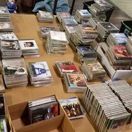 Son has added  a huge collection of dvds and cds.     If you like music and dvds.  Check it out 