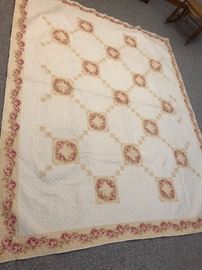 Very old quilts in excellent condition.