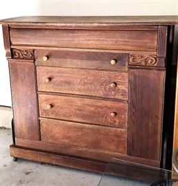 Antique Oak Murphy Bed