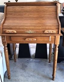 Roll Top Secretary Desk