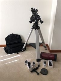 Orion Telescope Lens and Tripod and More Lens