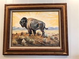 Painting by Jack Bryant