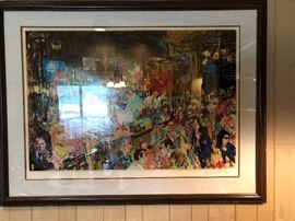 LeRoy Neiman Signed and Numbered Lithograph