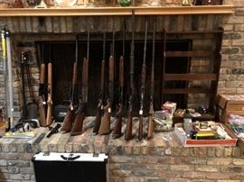 Remington Woodmaster 81, Remington Woodmaster 740, Browning Sweet 16, Remington 1100LW, Hopkins and Allen and More.  Ammo