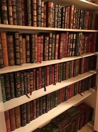 Easton Press and Franklin Library Leather Bound books