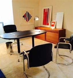 This is what I wish my office looked like! Mid Century Madness Everywhere! 