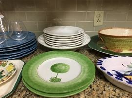 A nice assortment of Vietri