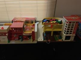 A nice selection of Playskool toys