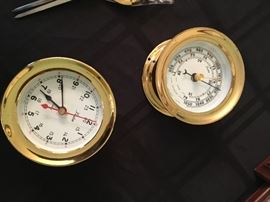 Chelsea Ship Clock and Barometer