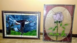  stained glass -- DINING ROOM