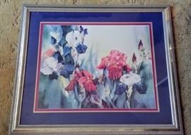 large framed artwork