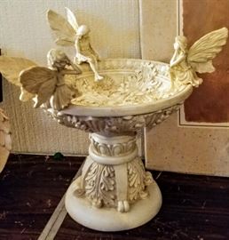 fairy fountain -- WHITE BEDROOM