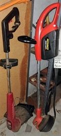 Black & Decker cordless weed eater  -- GARAGE