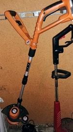 The Worx weed eater  -- GARAGE