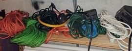 extension cords    -- GARAGE