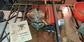 Craftsman table saw  -- GARAGE