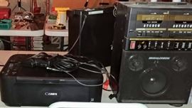 Cannon printer & Songalodeon karaoke machine  -- GARAGE