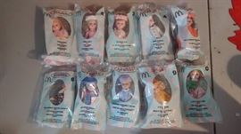 retro Madame Alexander McDonald's toys set  -- BLUE BEDROOM