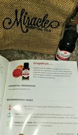 Miracle essential oils  (NEW SEALED)  -- DINING ROOM
